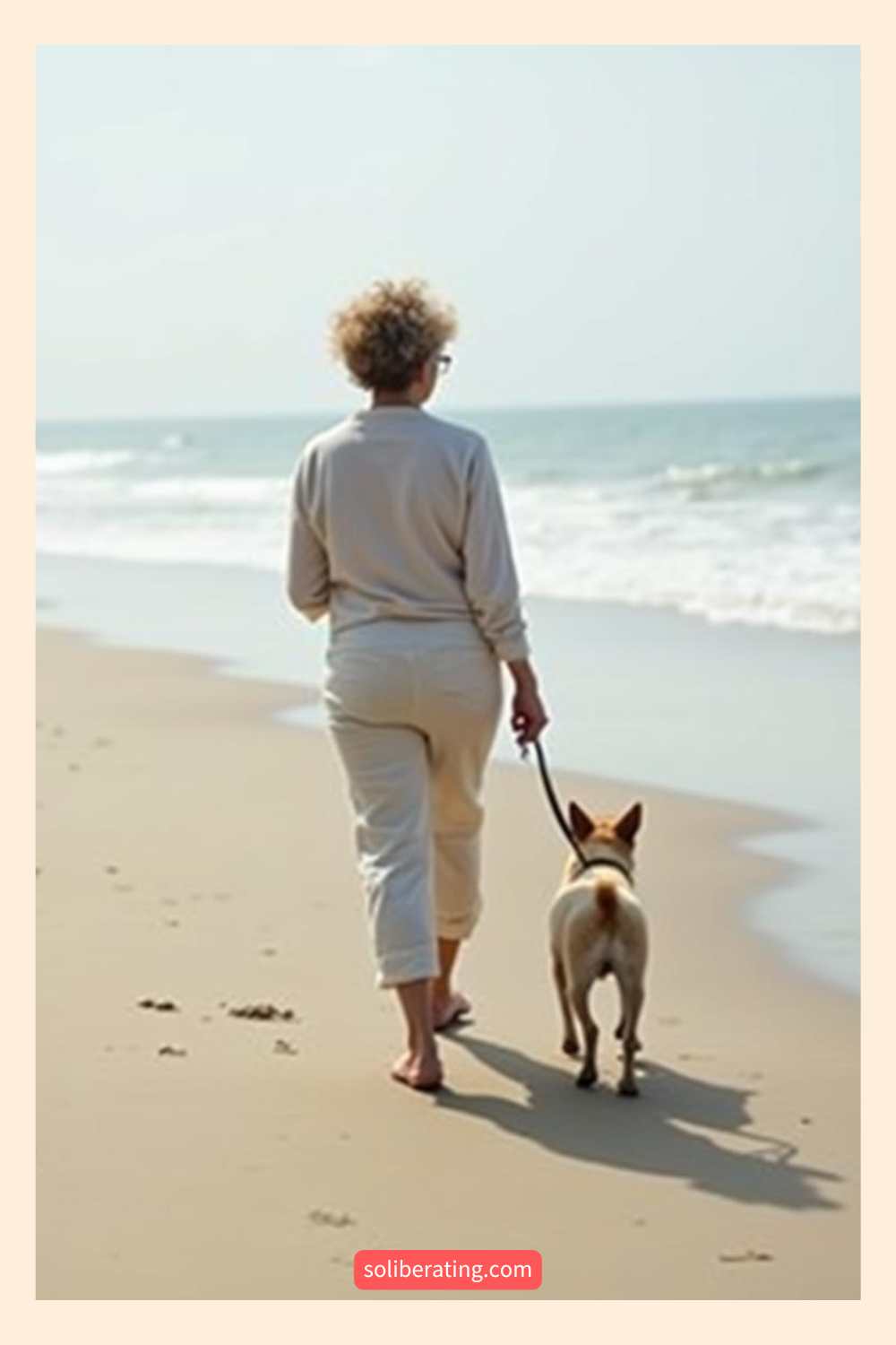 Sometimes just a short dog walk with sand between your toes can be 15 minutes a day for wellness.